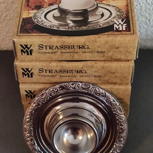 WMF egg cup WMF Cromargan stackable set of 5 pieces
