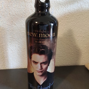 Twilight Saga The New Moon Edward aluminium waterfles NIEUW