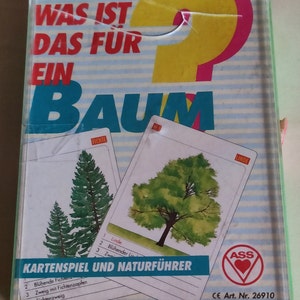 Kaartspel ASS Leinenfelden Quartett - Wat is deze boom ASS Vintage jaren &#39;90