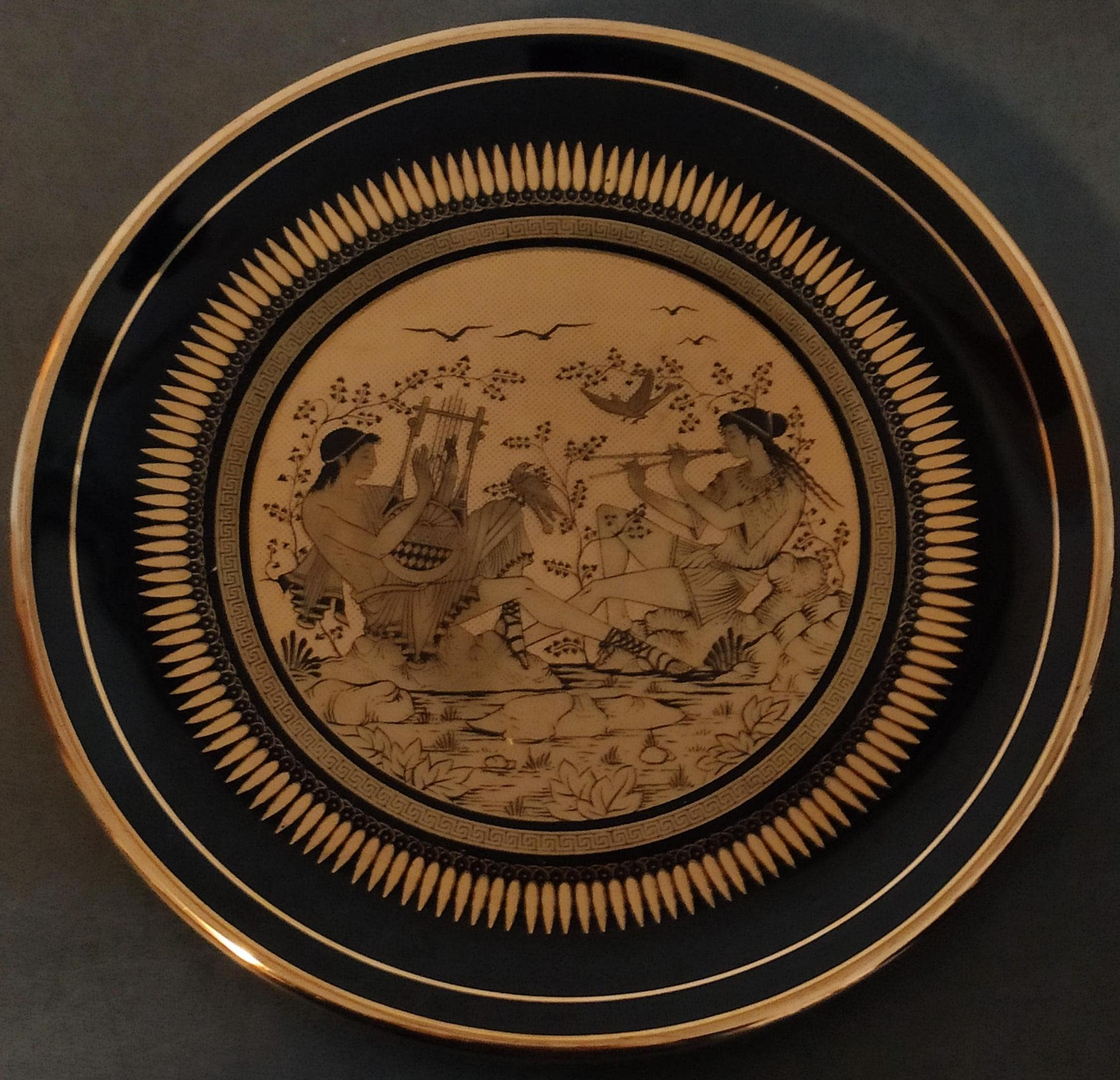 Greece 24k Porcelain - Etsy Finland