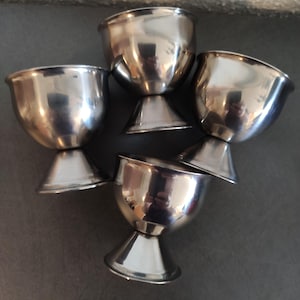 WMF egg cup WMF Cromargan set of 4