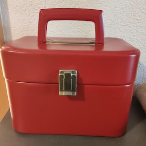 VINTAGE Kosmetikkoffer Vintage 70iger Jahre