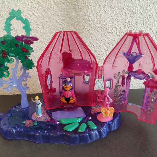 VINTAGE Polly Pocket Diamantschloss mit Zubehör