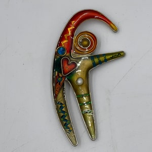 Tossing Steinberg Vintage Brooch image 2