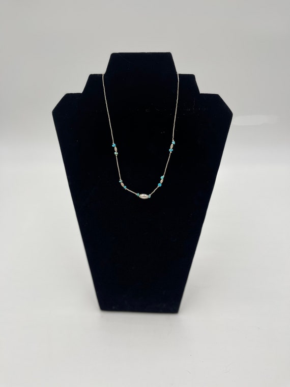 Sterling and Turquoise Necklace - image 4