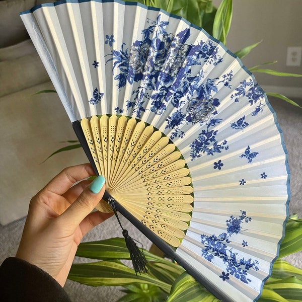 Folding Hand Fans Etsy