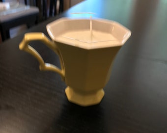 unscented soy candle