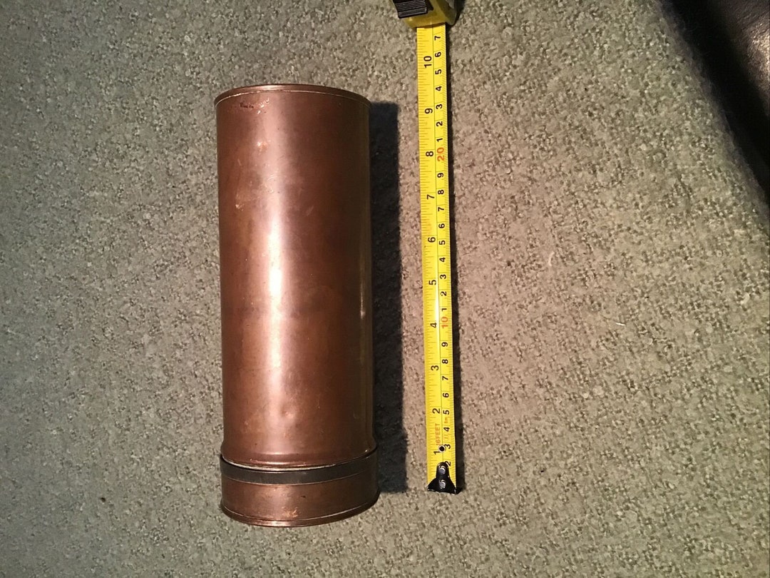 Vintage Copper Ww2 War Department Orders/document Tin. Stamped Etsy