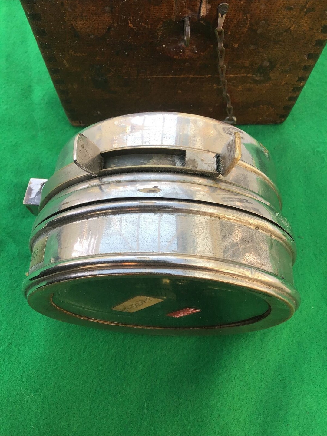 Vintage Racing Pigeon Timer Clock in Oak Box Marked 12527/63516 Etsy UK