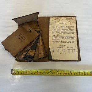 Pre Loved Vintage Coopers Gaskets information Material and sample booklets