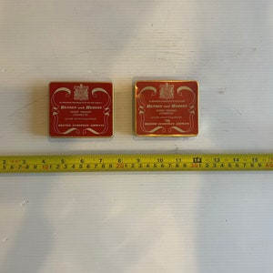 Vintage Pre Loved Benson and Hedges Super Virginia Cigarette Tins