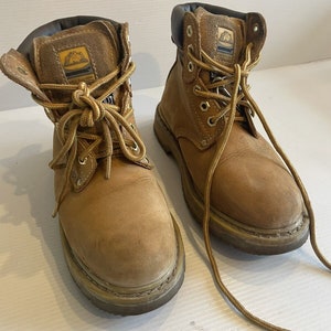 Pre Loved GroundWork Steel Toe Cap Safty Boots UK Size 3 image 4
