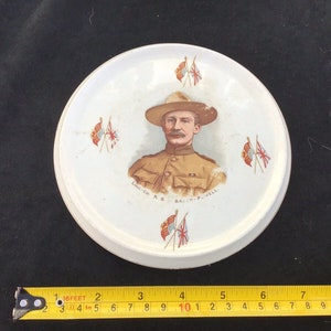 Vintage Baden Powell Plate Made By Bliss Regent Street