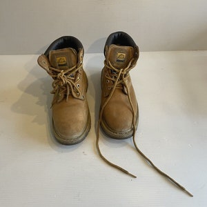 Pre Loved GroundWork Steel Toe Cap Safty Boots UK Size 3 image 1