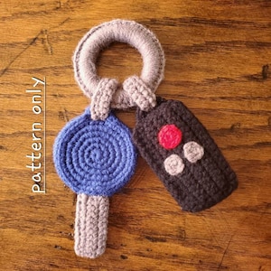 Crochet Car Key Set *PATTERN ONLY*