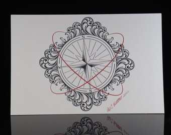 Acanthus Design Postcard - 6