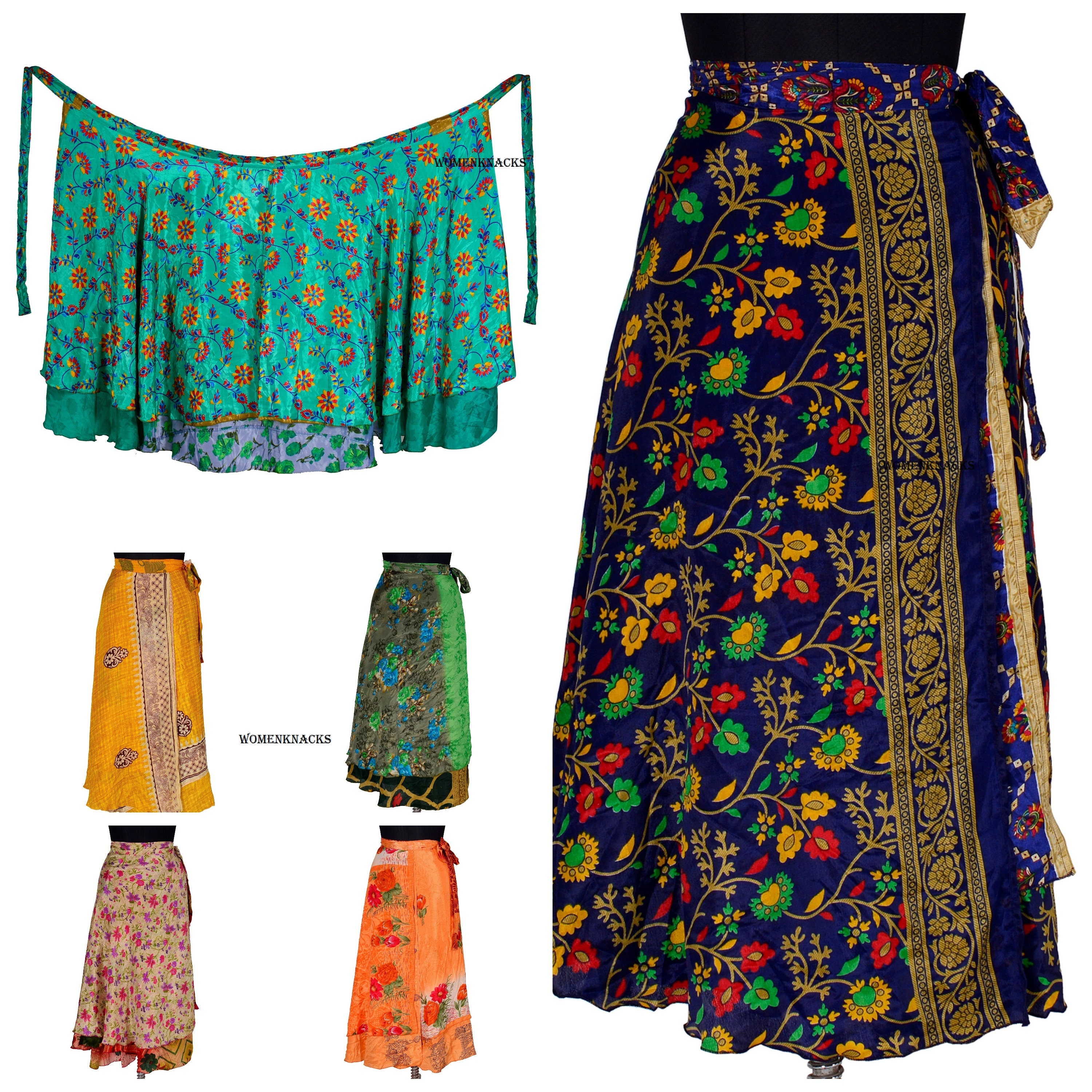 Layered wrap skirt pattern hot sale