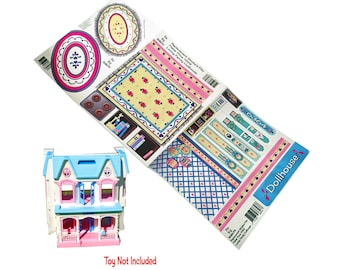 Toy Restore Replacement Sticker fits Loving Family Dream Doll House 74600 4600 P