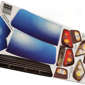 Toy Restore Replacement Stickers Fits Step2 EZSTEER Sportster Car Push Around