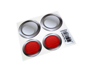Toy Restore Decals Fits Little Tikes 30th Cozy Coupe Car Headlights Tail Lights