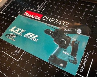 Makita labels - Makpac Case Label