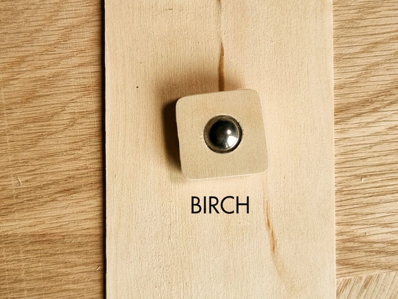 Handmade Wood Thumb Roll – Mini Sensory Fidget Toy Birch