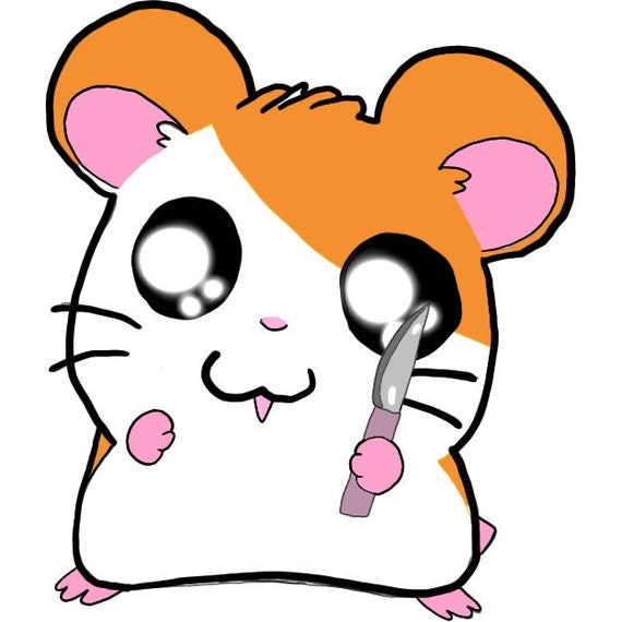 Hamster With Knife - Etsy