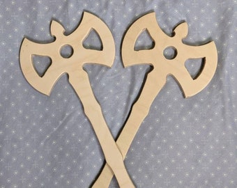 Battle Axe: SVG, DXF, and PDF Blueprints