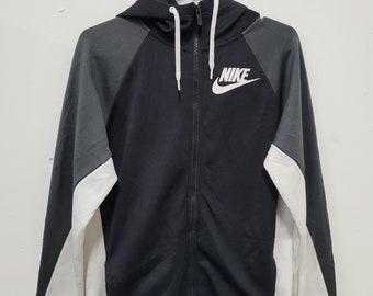 black nike windbreaker vintage