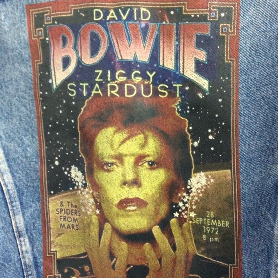 david bowie Ziggie stardust customised vintage 80… - image 2