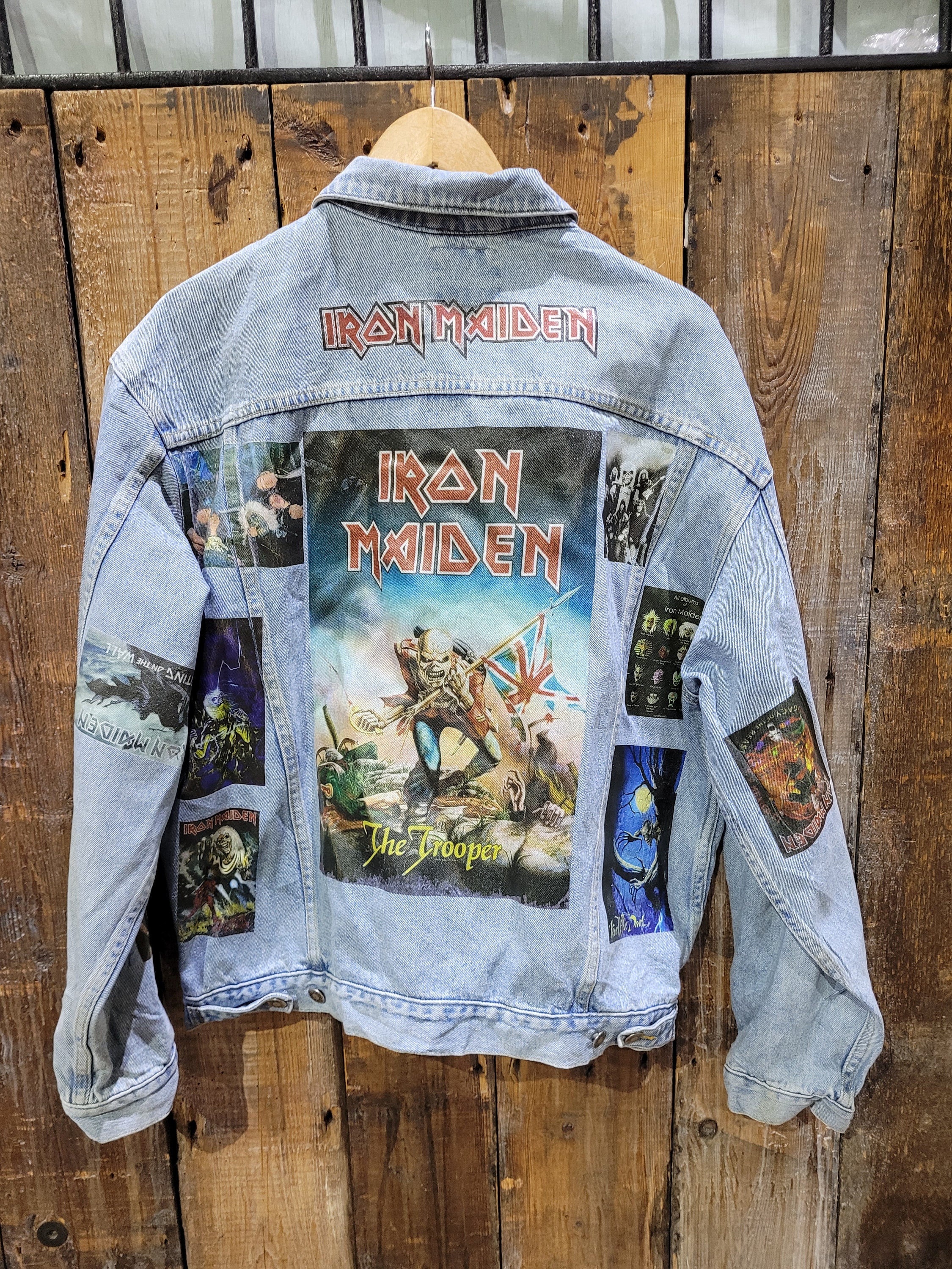 Metal Denim Jacket - Etsy