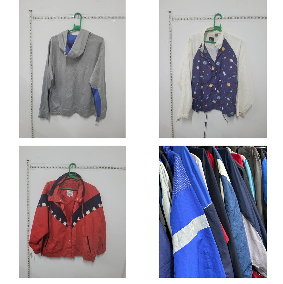 Shell Windbreaker Jacket Pattern 80's 90's Vintage Crazy Pattern Shell Windbreaker - Etsy UK