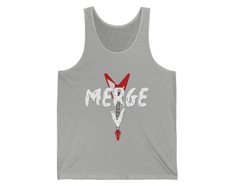 Merge V Unisex Jersey Tank