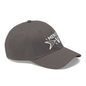 Merge V Unisex Twill Hat Charcoal