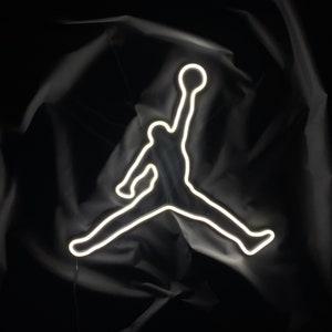 Jordan neon sign for NBA fan | neon Jordan | Neon LED sign | custom neon sign | fan NBA gift | nba gift | basketball neon | basketball fan