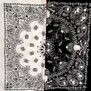 Skull + Bones Bandanas - 2 PACK - 22"x22"