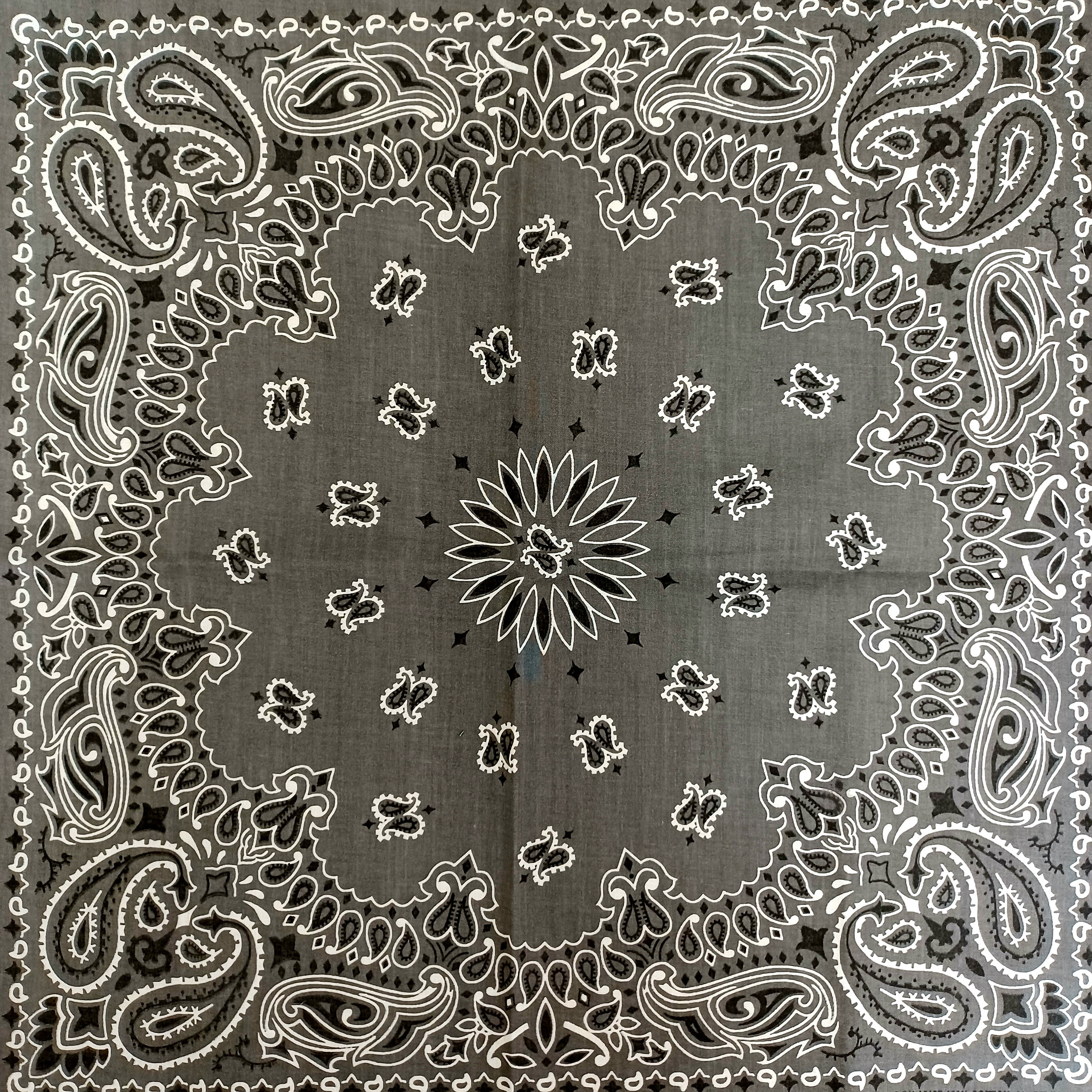 HOORSENBUHS ホーセンブース　GREY PAISLEY BANDANA HOORSENBUHS® | GREY PAISLEY BANDANA