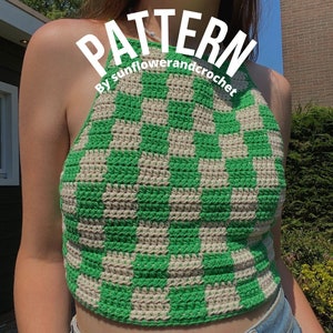 Check Me Out Top | Crochet Pattern | PDF