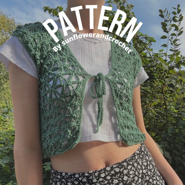 The Eden Vest | Crochet Pattern | PDF