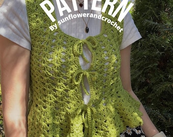 Joy Top | Crochet Pattern | PDF