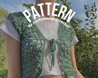 The Eden Vest | Crochet Pattern | PDF