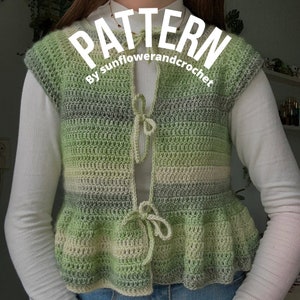 Jade top | Crochet Pattern | PDF
