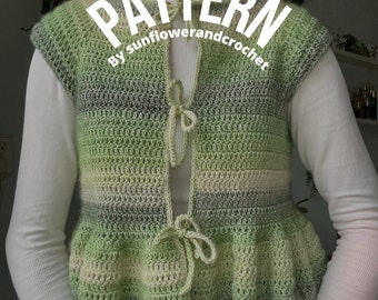 Jade top | Crochet Pattern | PDF