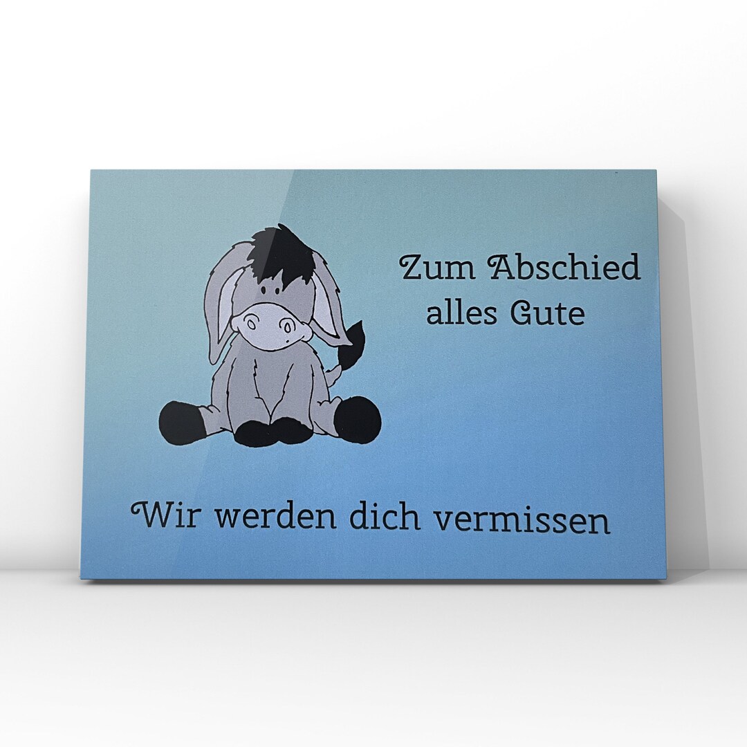 Abschiedskarte // Karte Kollege/ Kollegin - Etsy.de