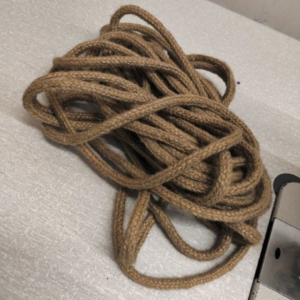Grosse corde en jute - Naturel - 9 mm x 2 m - Jute - Creavea