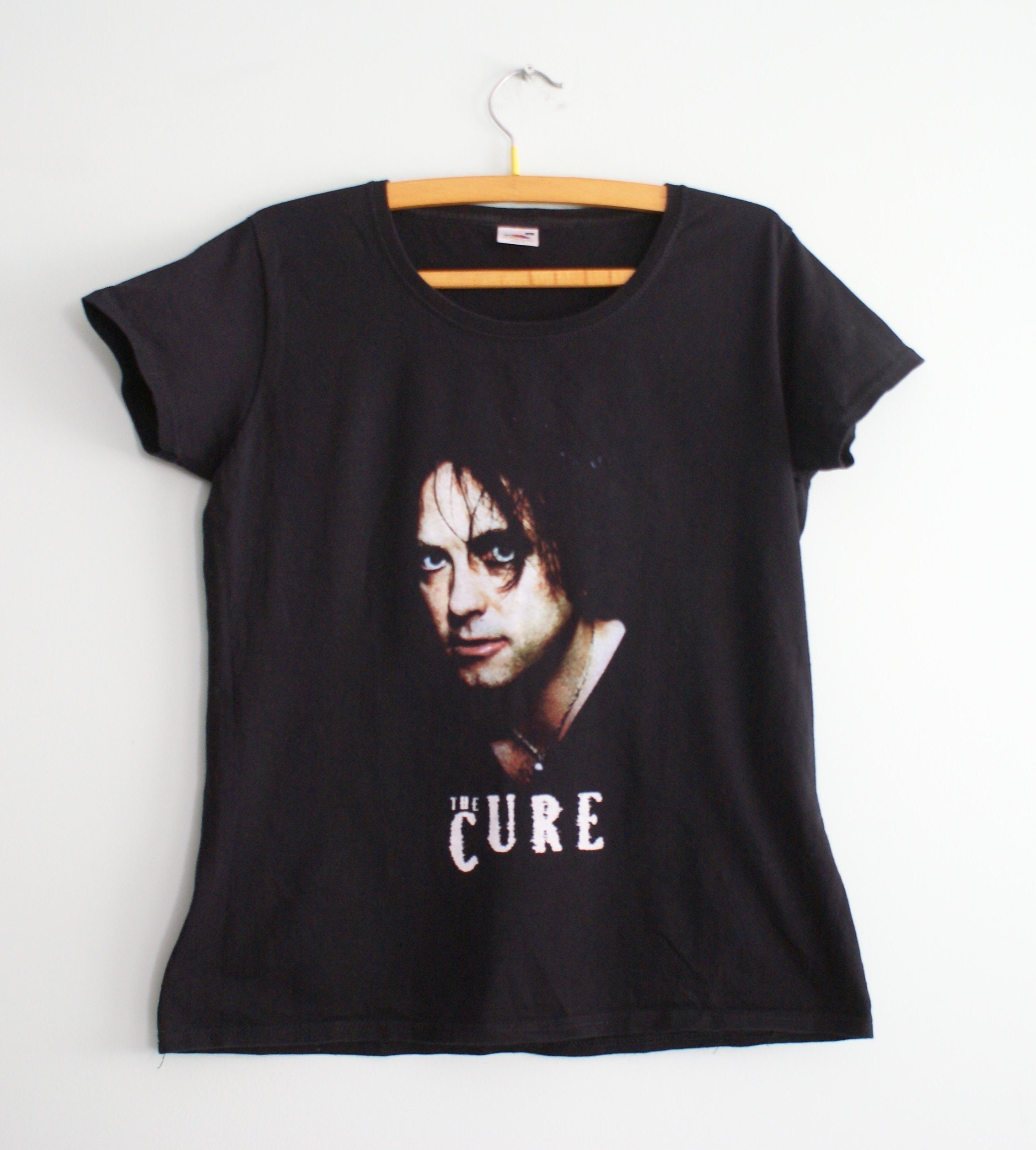 Discover Maglietta T-Shirt Music Band The Cure Vintage Robert Smith Uomo Donna Bambini