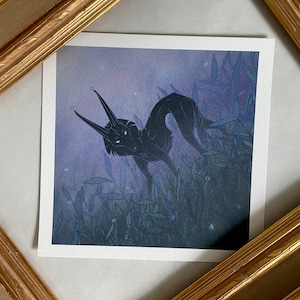 Canine creature painting fine art giclée print