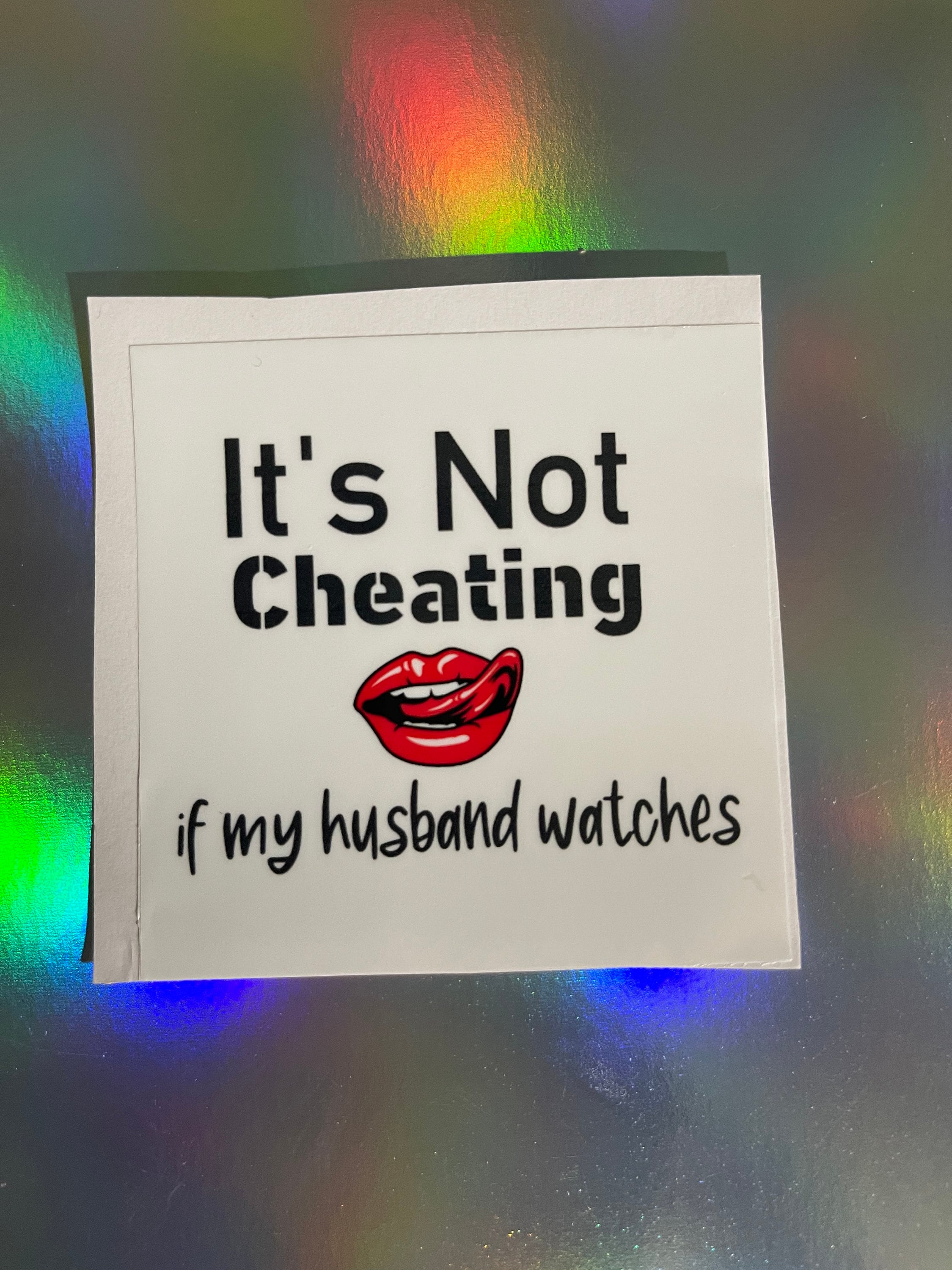 Its Not Cheating If My Husband Watches Etsy
