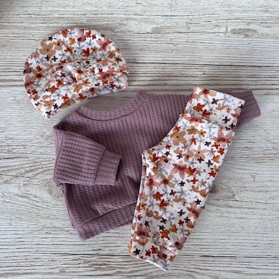 Puppenkleidung 43 cm: Set 3-tlg Puppensachen, Puppenhose, Pullover
