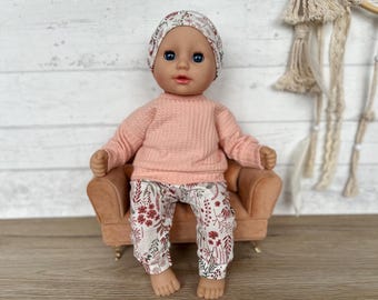 Puppenkleidung 36 - 38 cm Set Puppenoutfit Puppensachen Klamotten für Puppen Puppenkleidung Paradies